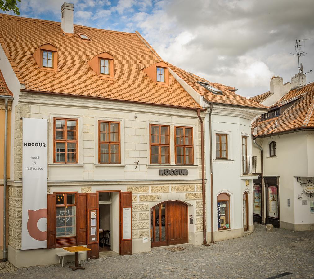 Hotel Kocour Třebíč Extérieur photo